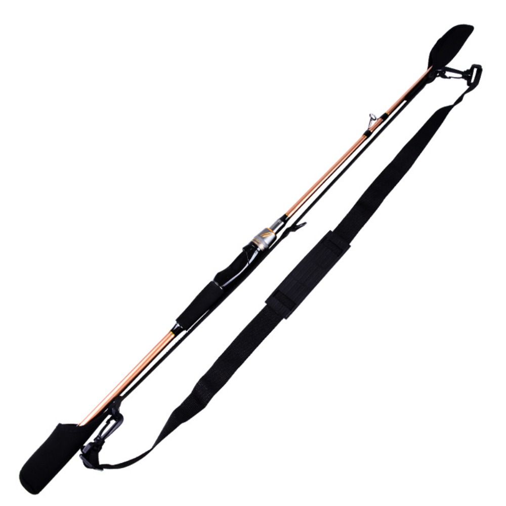Fishing Rod Travel - ポータブル釣竿収納袋調節可能な釣竿ショルダーベルト釣竿ベルトプロテクターリール釣りアクセサリー