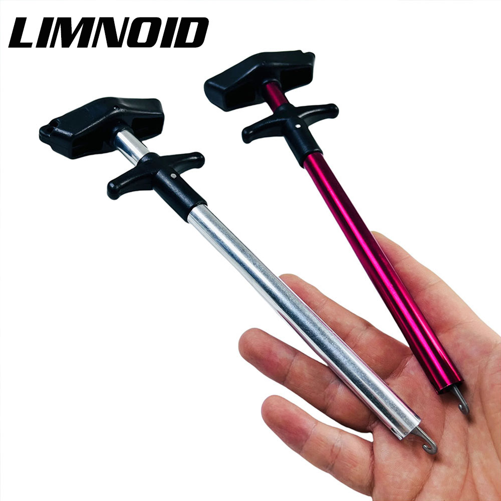 Fishing Rod Building Kit - Limnoid ビッグフィッシュフックリムーバー アルミニウム合金ボディ ステンレススチールフックヘッド 軽量設計で釣り針の取り外しが簡単