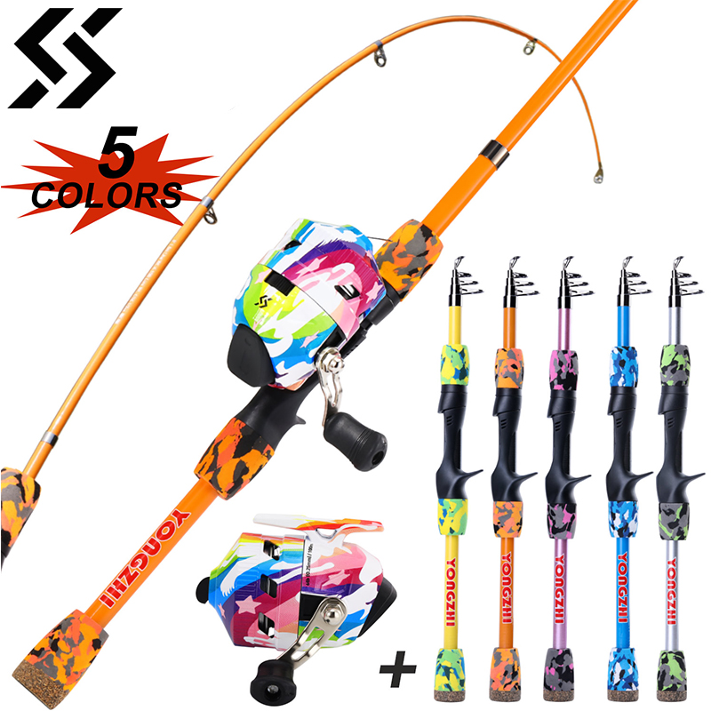 Sougayilang-伸縮式釣り竿,子供用コンボ釣り道具, - Fishing Rod Casting のレビューと価格