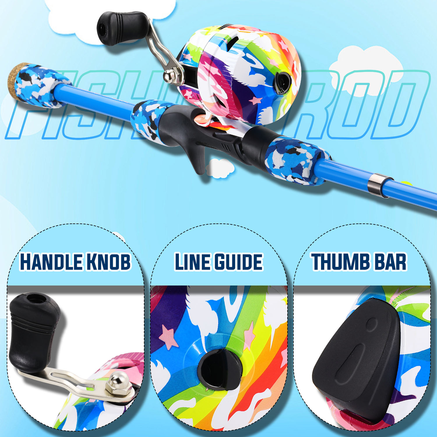 Sougayilang-伸縮式釣り竿,子供用コンボ釣り道具, - Fishing Rod Casting のレビューと価格
