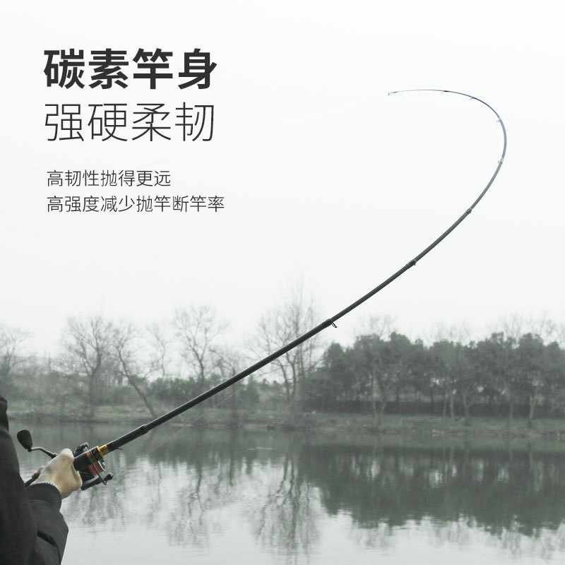 伸縮式ルアーロッドは、軽量で硬く、強くて耐久性のあるカーボン - Fishing Rod Telescopic のレビューと価格