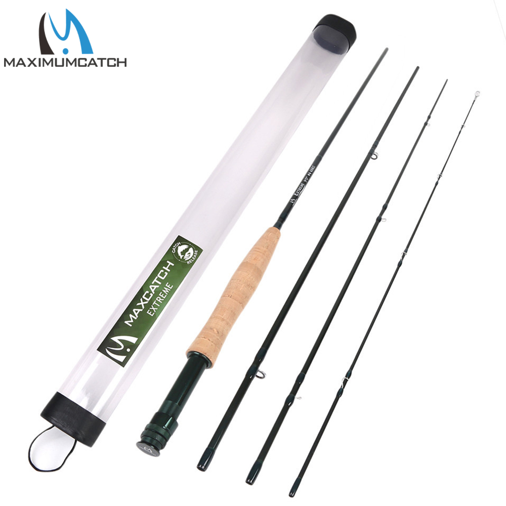 Maximumpick-フライフィッシングロッド,カーボンフ - Fishing Rod Ice のレビューと価格