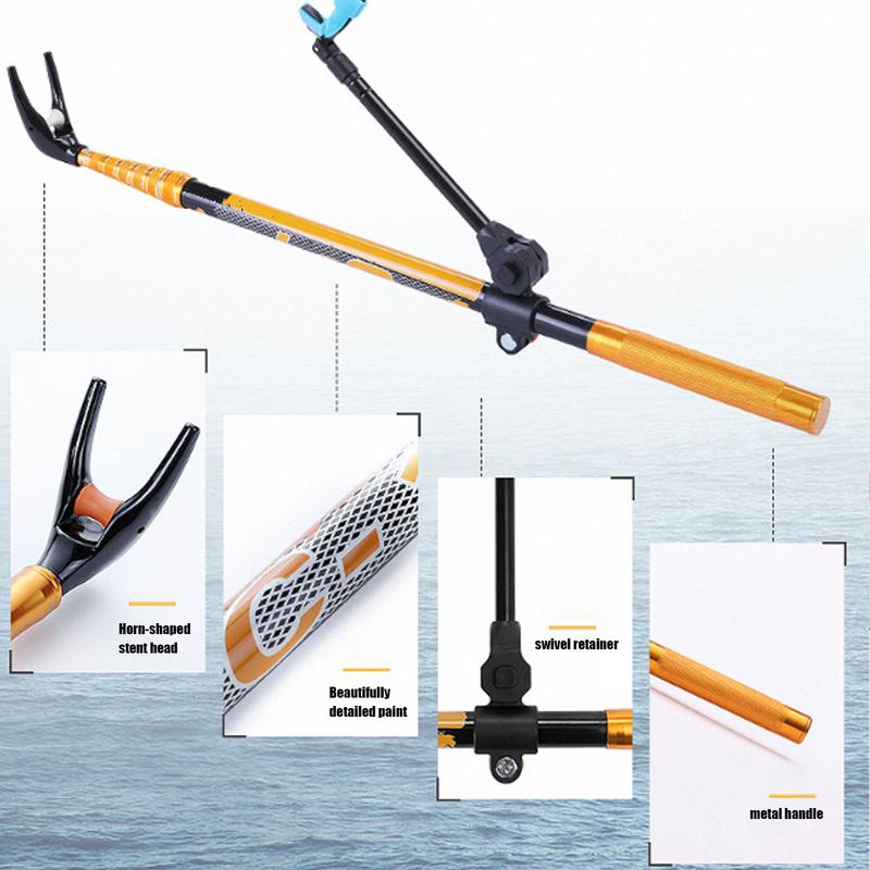 伸縮自在の釣り竿ホルダー,360度調整可能な釣り竿ホルダー - Fishing Rod Telescopic のレビューと価格