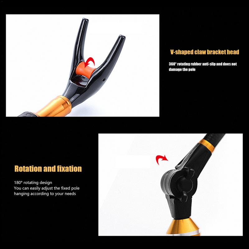 伸縮自在の釣り竿ホルダー,360度調整可能な釣り竿ホルダー - Fishing Rod Telescopic のレビューと価格