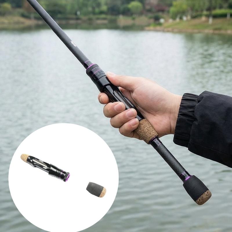 釣竿ハンドルグリップソフト EVA とゴムコルク釣竿ハンドル - Fishing Rod Fly のレビューと価格