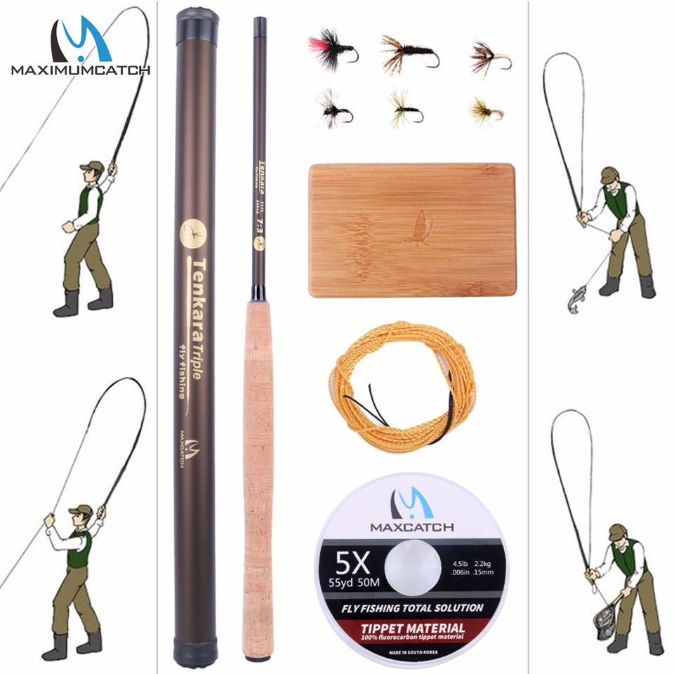 Maximumcatch-カーボンファイバーフライ釣り竿,i - Fishing Rod Ice のレビューと価格