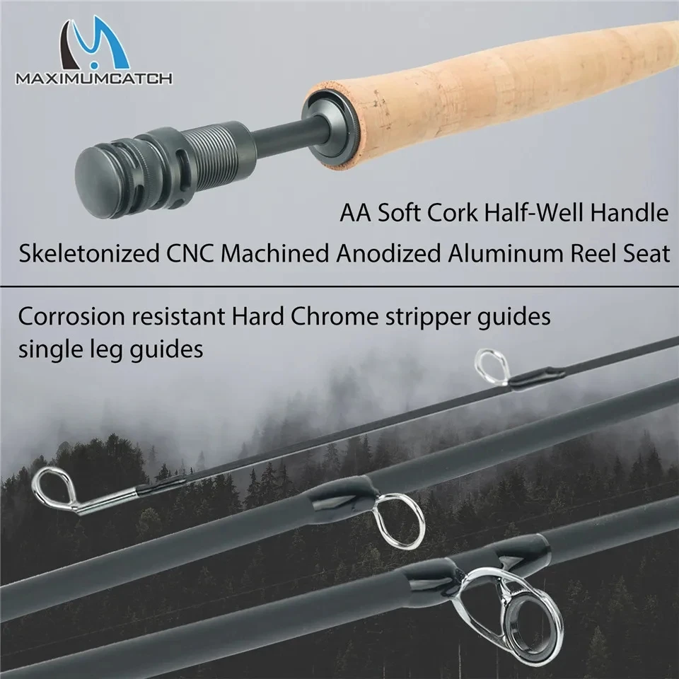 MAXIMUMCATCH 7.5-10フィート 2/3WT  - Fishing Rod Ice のレビューと価格