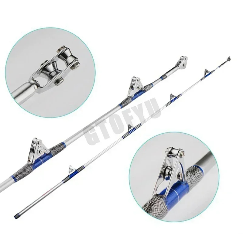 ローラーガイド付きオフショアフィッシングロッド,50kg,  - Fishing Rod Surf のレビューと価格