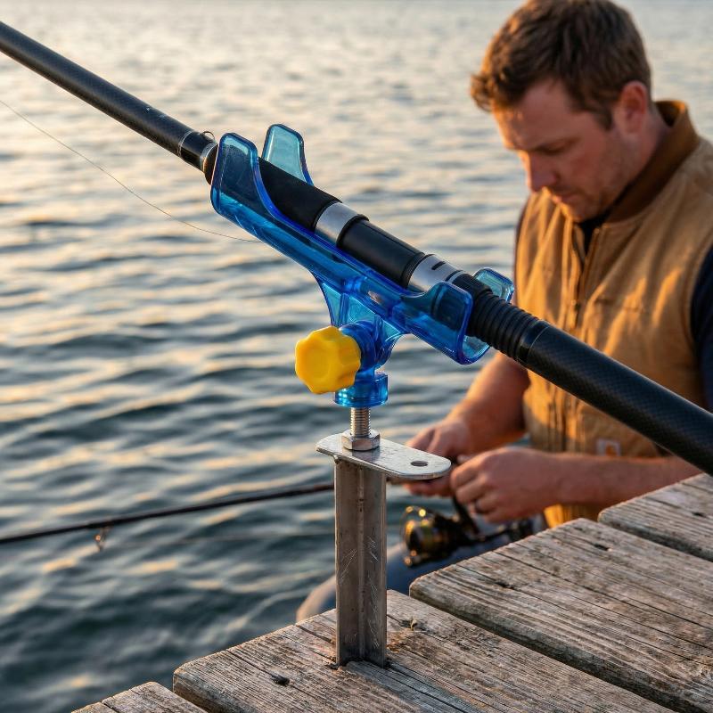 釣り竿ホルダー 360度調整可能 カヤックボート用 簡単設置 - Fishing Rod Boat のレビューと価格