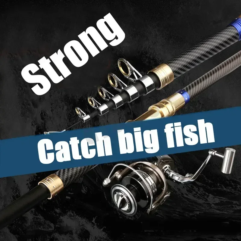 最高の伸縮式携帯ロータリー釣り竿 2.4M、2.7M、3.6 - Fishing Rod Surf のレビューと価格