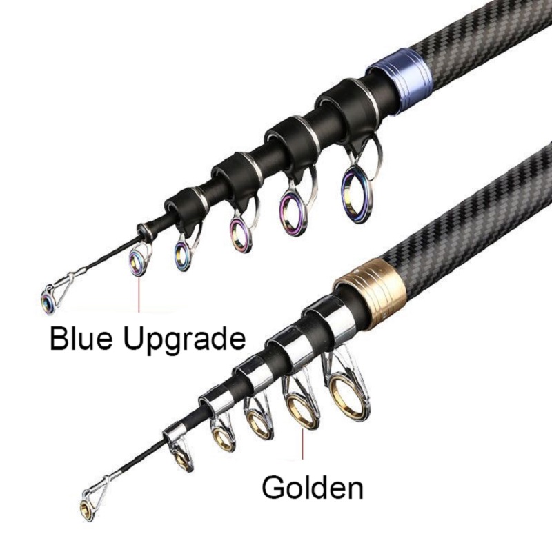 最高の伸縮式携帯ロータリー釣り竿 2.4M、2.7M、3.6 - Fishing Rod Surf のレビューと価格