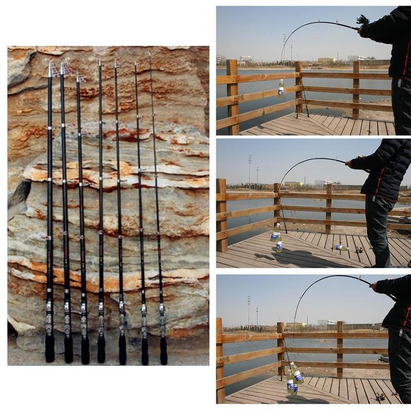 1 メートル調節可能な伸縮式釣り竿実用的な強化グラスファイバ - Fishing Rod Telescopic のレビューと価格