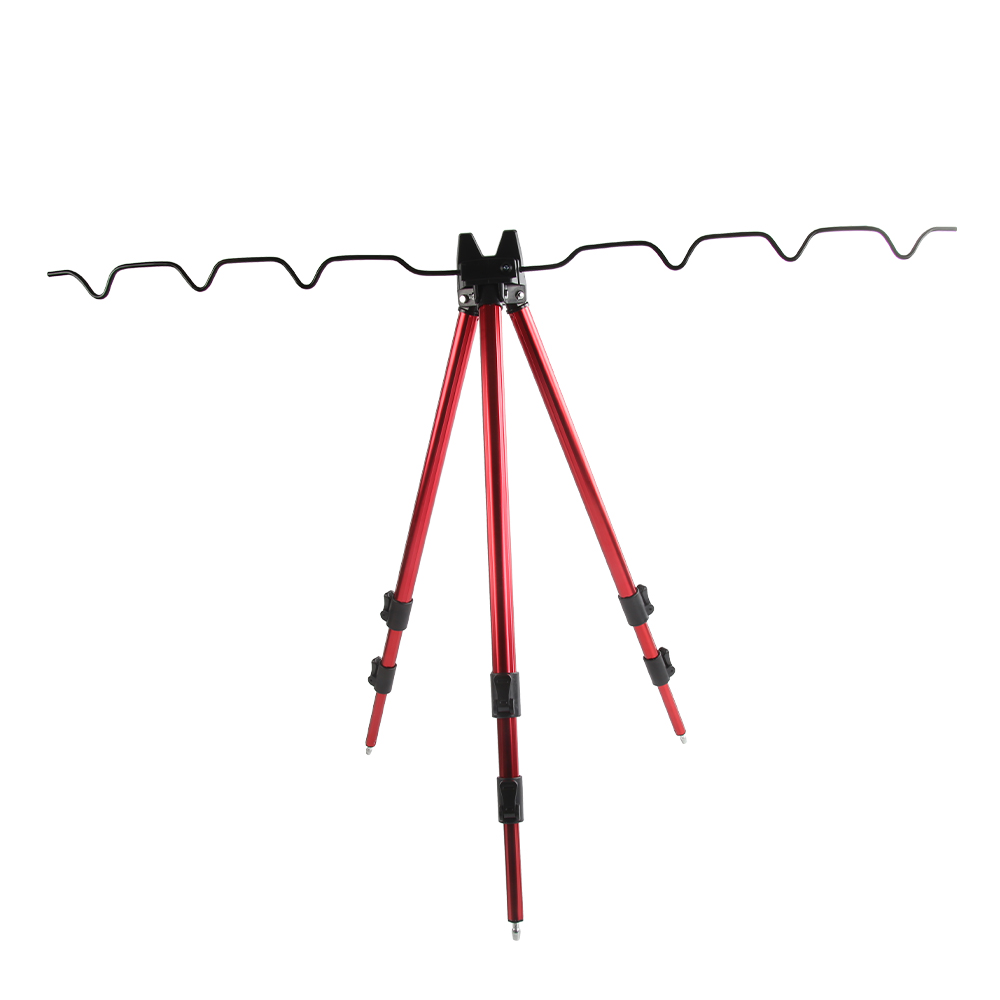 伸縮式アルミニウム合金釣り竿三脚スタンドホルダー伸縮式および - Fishing Rod Telescopic のレビューと価格