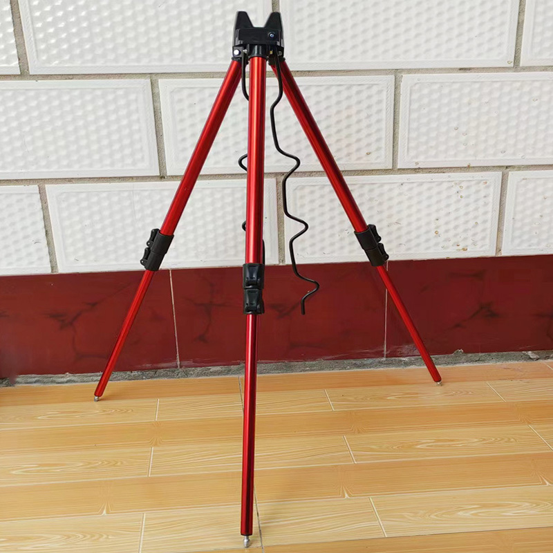 伸縮式アルミニウム合金釣り竿三脚スタンドホルダー伸縮式および - Fishing Rod Telescopic のレビューと価格